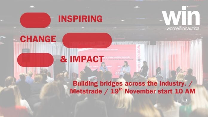 WIN takes place on November 19 at Metstrade 2025 - 25.08. Women in Nautica’s debut at Metstrade is coming up