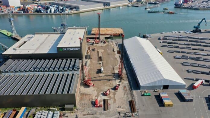 Work underway on Feadship construction hall
