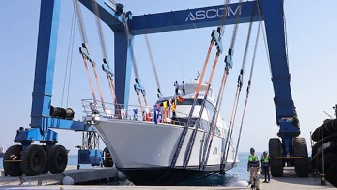 First charter yacht launched under project to advance Egypt's maritime industry