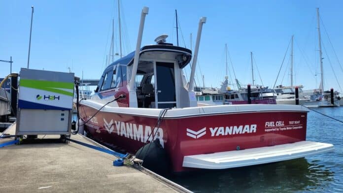 H2H Energy delivers Australia’s first hydrogen marine refuelling
