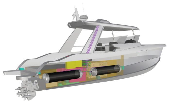 New hydrogen powered tender capable of 35 knots speed