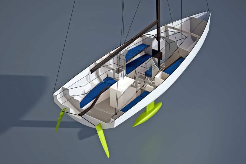 New Northern Lights Composites 30ft yacht