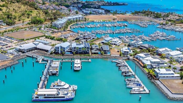 The Port of Airlie has been sold for $20.75 million. Photo courtesy CBRE