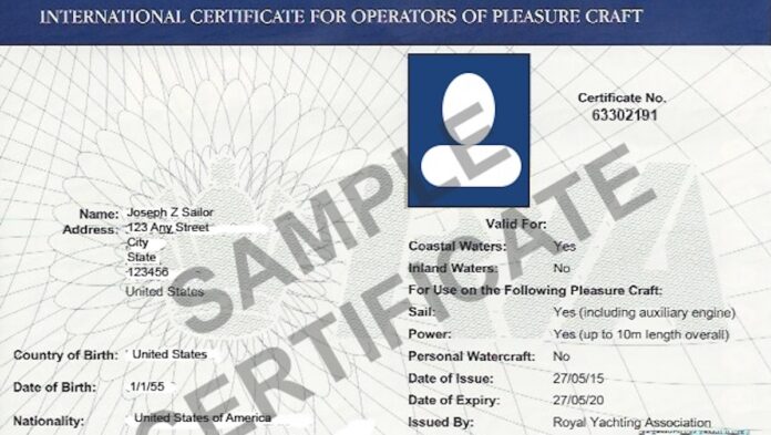 Boating licence recognition moves forward