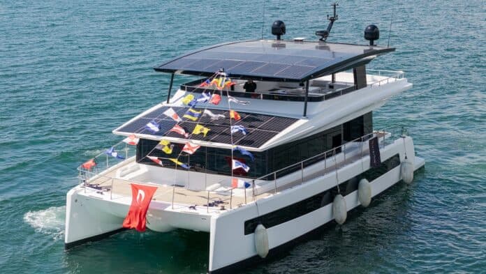 First sub 24-metre catamaran from VISIONF Yachts