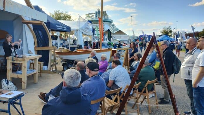 Wooden boat building skills highlighted at SIBS 2026