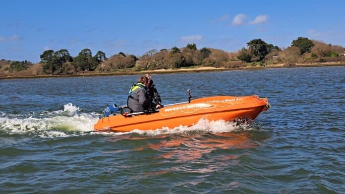 Electric Outboard supports development of safety boat solutions