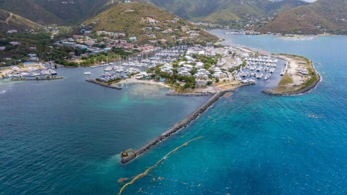 Nanny Cay marina $30 million construction milestone