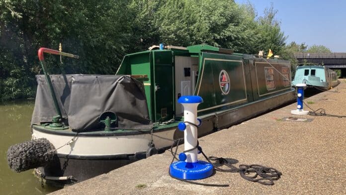 Innovative canal mooring bollard trialled