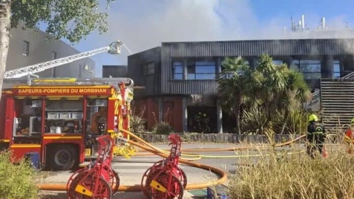 TEMO production site destroyed by fire