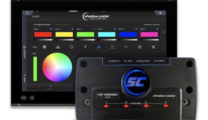 Shadow-Caster unveils the ultimate marine lighting control platform
