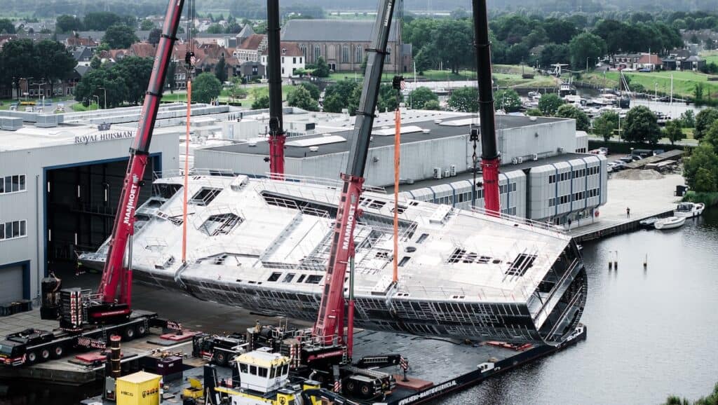 Royal Huisman reveals 85m Project 410