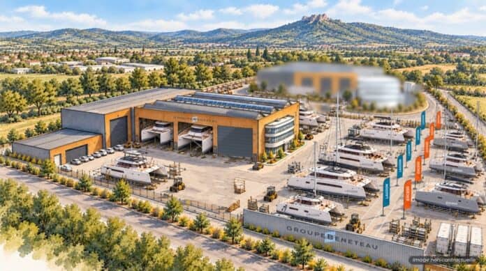 Group Beneteau plans large yacht refit hub